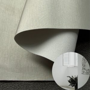 Beige PU Coated Fabric PU Leather Roll Material for Upholstery Furniture or Decoration (Sofas, Beds, Cabinets, Interior Wall etc.)