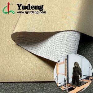 Beige Artificial Leather PU Leather Roll Material for Gym Equipments (Sandbag, Boxing Gloves, Exercise Machines etc.)