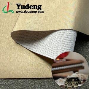 Beige Environmental Leather PU Leather Roll Material for JewelryBox