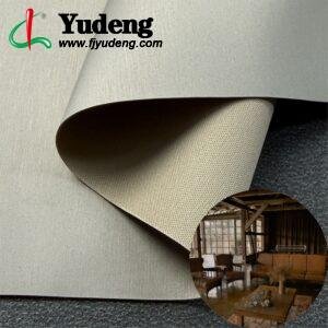 Beige PU Rexine Fabric PU Leather Roll Material for Upholstery Furniture or Decoration (Sofas, Beds, Cabinets, Interior Wall etc.)