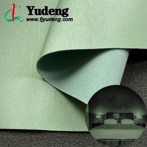 Green Vegan Leather PU Leather Roll Material for Upholstery Furniture or Decoration (Sofas, Beds, Cabinets, Interior Wall etc.)