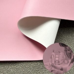 Red Man Made Leather PU Leather Roll Material for Massage Equipments Hair Styling Beauty Equipments