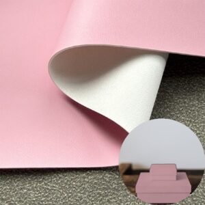 Red Leather Fabric PU Leather Roll Material for Package Box Surface Cover (Jewelry Box, Cosmetic Box, Electronics Box etc.)