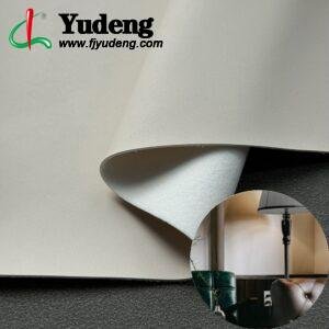 Beige Fake Leather PU Leather Roll Material for Upholstery Furniture or Decoration (Sofas, Beds, Cabinets, Interior Wall etc.)