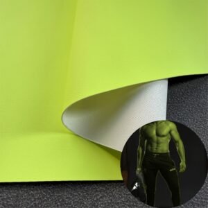 Green Imitation Leather PU Leather Roll Material for Gym Equipments (Sandbag, Boxing Gloves, Exercise Machines etc.)