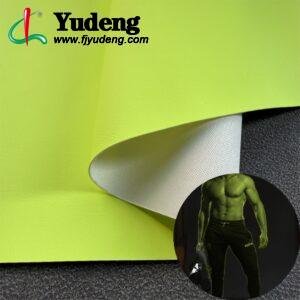 Green Imitation Leather PU Leather Roll Material for Gym Equipments (Sandbag, Boxing Gloves, Exercise Machines etc.)