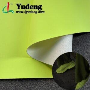 Green Fake Leather PU Leather Roll Material for Shoes and Clothes (Sandal, Label, Upper, Jacket etc.)