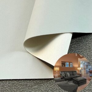 Gray Environmental Leather PU Leather Roll Material for Upholstery Furniture or Decoration (Sofas, Beds, Cabinets, Interior Wall etc.)