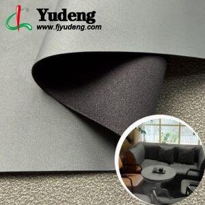 Gray Artificial Leather PU Leather Roll Material for Upholstery Furniture or Decoration (Sofas, Beds, Cabinets, Interior Wall etc.)