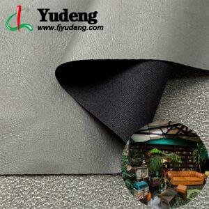 Gray China Polyurethane Leather PU Leather Roll Material for Upholstery Furniture or Decoration (Sofas, Beds, Cabinets, Interior Wall etc.)