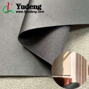 Black Environmental Leather PU Leather Roll Material for Upholstery Furniture or Decoration (Sofas, Beds, Cabinets, Interior Wall etc.)
