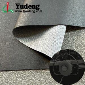 Black Leather Fabric PU Leather Roll Material for Car Seats Automobile Interior