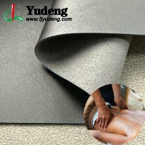 Black Environmental Leather PU Leather Roll Material for Massage Equipments Hair Styling Beauty Equipments