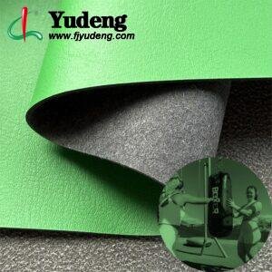 Green Imitation Leather PU Leather Roll Material for Gym Equipments (Sandbag, Boxing Gloves, Exercise Machines etc.)