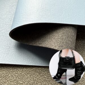 Blue Faux Leather PU Leather Roll Material for Bags and Suitcases (Handbags, Backpacks, Luggage Cases etc.)