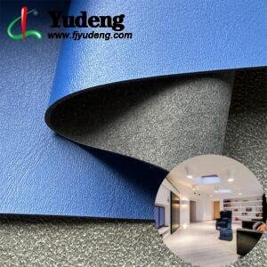 Blue Leatherette PU Leather Roll Material for Upholstery Furniture or Decoration (Sofas, Beds, Cabinets, Interior Wall etc.)