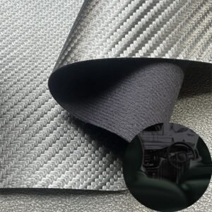 Gray Faux Leather PU Leather Roll Material for Car Seats Automobile Interior