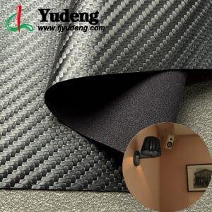 Black PU Coated Fabric PU Leather Roll Material for Upholstery Furniture or Decoration (Sofas, Beds, Cabinets, Interior Wall etc.)