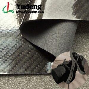 Black Man Made Leather PU Leather Roll Material for Shoes and Clothes (Label, Upper, Jacket etc.)