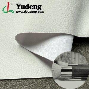 White Rexine PU Leather Roll Material for Massage Equipments Hair Styling Beauty Equipments
