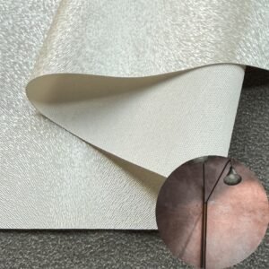 White Faux Leather PU Leather Roll Material for Upholstery Furniture or Decoration (Sofas, Beds, Cabinets, Interior Wall etc.)