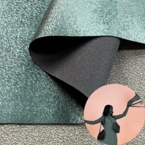 Green PU Rexine Roll PU Leather Roll Material for Bags and Suitcases (Handbags, Backpacks, Luggage Cases etc.)