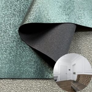 Green Rexine Leather PU Leather Roll Material for Upholstery Furniture or Decoration (Sofas, Beds, Cabinets, Interior Wall etc.)