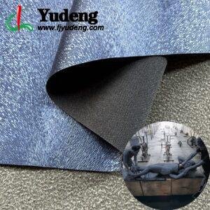 Blue Leather Fabric PU Leather Roll Material for Massage Equipments Hair Styling Beauty Equipments