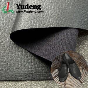 Black Rexine Leather PU Leather Roll Material for Shoes and Clothes (Sandal, Label, Upper, Jacket etc.)