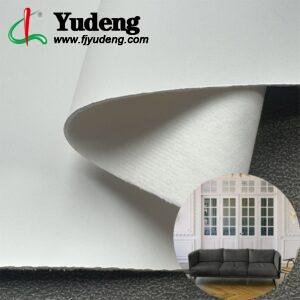 White Leather Fabric PU Leather Roll Material for Upholstery Furniture or Decoration (Sofas, Beds, Cabinets, Interior Wall etc.)