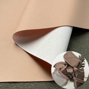 Red Synthetic Leather PU Leather Roll Material for Bags and Suitcases (Handbags, Backpacks, Luggage Cases etc.)