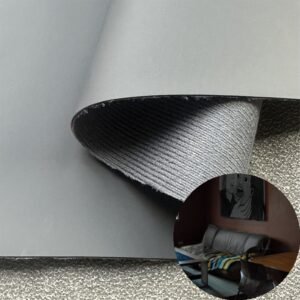 Gray PU Rexine Roll PU Leather Roll Material for Upholstery Furniture or Decoration (Sofas, Beds, Cabinets, Interior Wall etc.)
