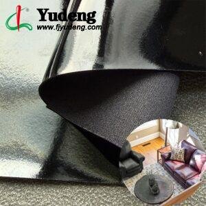 Black Synthetic Leather PU Leather Roll Material for Upholstery Furniture or Decoration (Sofas, Beds, Cabinets, Interior Wall etc.)