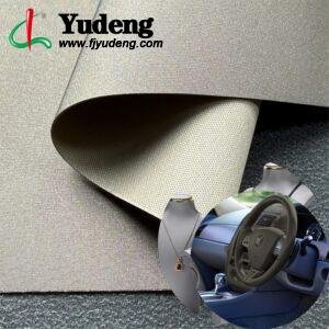 Beige Man Made Leather PU Leather Roll Material for Car Seats Automobile Interior