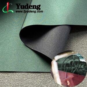 Green Rexine Leather PU Leather Roll Material for Car Seats Automobile Interior