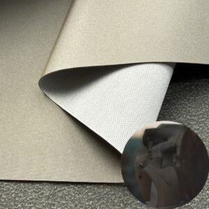 Silver Rexine Roll PU Leather Roll Material for Electronic Products (Camera, Radio, Game Machine, Remote Control etc.)