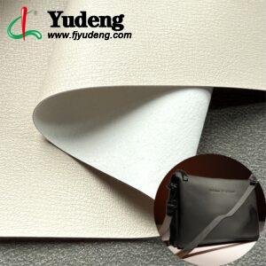 White Leather Fabric PU Leather Roll Material for Bags and Suitcases (Handbags, Backpacks, Luggage Cases etc.)