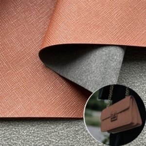 Brown Fake Leather PU Leather Roll Material for Bags and Suitcases (Handbags, Backpacks, Luggage Cases etc.)