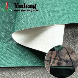 Green Man Made Leather PU Leather Roll Material for Bags and Suitcases (Handbags, Backpacks, Luggage Cases etc.)