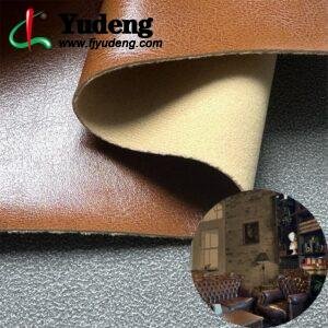 Brown PU Rexine Fabric PU Leather Roll Material for Upholstery Furniture or Decoration (Sofas, Beds, Cabinets, Interior Wall etc.)