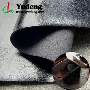 Black Vegan Leather PU Leather Roll Material for Package Box Surface Cover (Jewelry Box, Cosmetic Box, Electronics Box etc.)