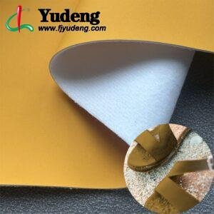Yellow Faux Leather PU Leather Roll Material for Shoes and Clothes (Sandal, Label, Upper, Jacket etc.)