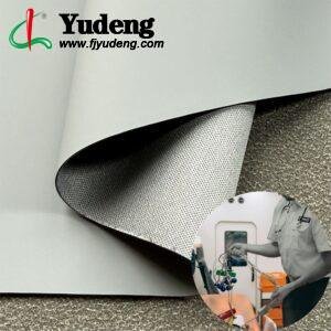 Gray Environmental Leather PU Leather Roll Material for Medical Equipment