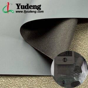 Blue Synthetic Leather PU Leather Roll Material for Medical Equipment