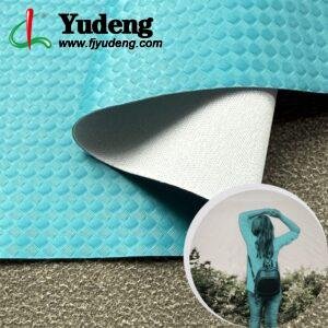 Green PU Rexine Fabric PU Leather Roll Material for Bags and Suitcases (Handbags, Backpacks, Luggage Cases etc.)