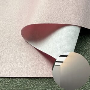 Pink Leather Fabric PU Leather Roll Material for Upholstery Furniture or Decoration (Sofas, Beds, Cabinets, Interior Wall etc.)