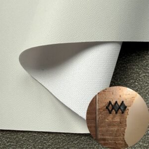 White China Polyurethane Leather PU Leather Roll Material for Upholstery Furniture or Decoration (Sofas, Beds, Cabinets, Interior Wall etc.)
