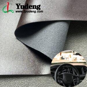 Brown Vegan Leather PU Leather Roll Material for Car Seats Automobile Interior