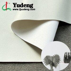 White Rexine Leather PU Leather Roll Material for Bags and Suitcases (Handbags, Backpacks, Luggage Cases etc.)