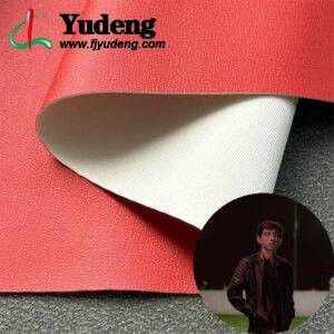 Red Rexine Leather PU Leather Roll Material for Shoes and Clothes (Sandal, Label, Upper, Jacket etc.)